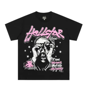 Hellstar I See Humans T-Shirt Black