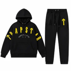 Trapstar Solar Chenille Tracksuit Black
