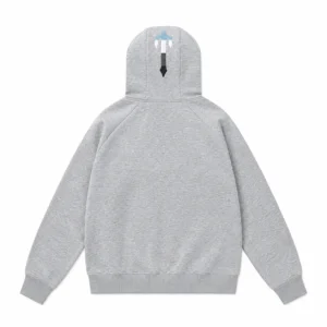Trapstar Glacier Script Hoodie Grey