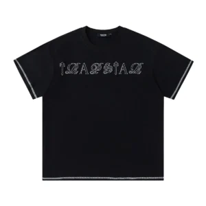 Trapstar Gothic Stitch T-Shirt Black