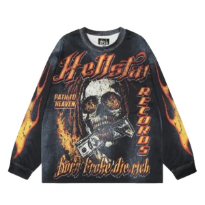 Hellstar Born Broke Longsleeve Black
