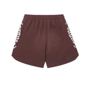 Godspeed Logo Sweat Shorts Brown