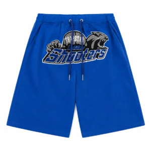 Trapstar Panthers Shooter Shorts Blue