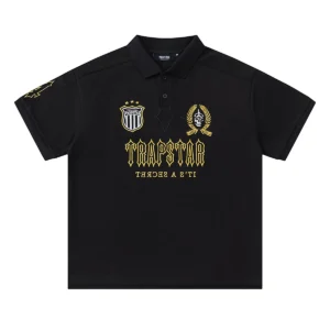 Trapstar Crest Polo Black