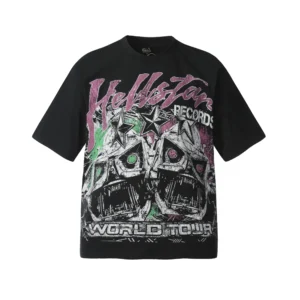 Hellstar World Tour Skull T-Shirt Black