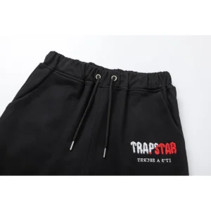 Trapstar Split Gothic Shorts Black
