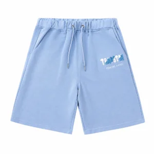 Trapstar Ice Fade Shorts Blue