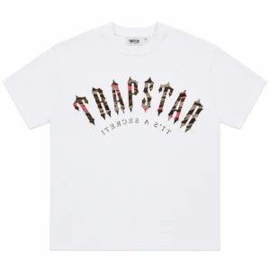 Trapstar Arc Camo Logo T-Shirt White