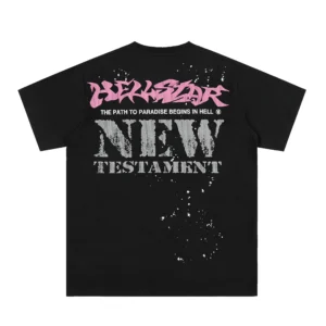 Hellstar New Testament Face T-Shirt Black