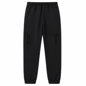 Trapstar Solar Chenille Sweatpants Black