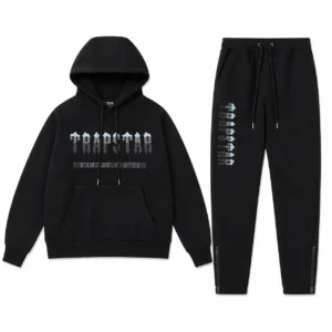 Trapstar Monochrome Drift Tracksuit Black