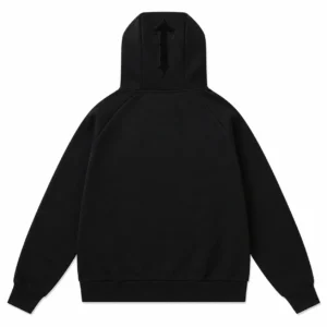 Trapstar Shadow Logo Hoodie Black