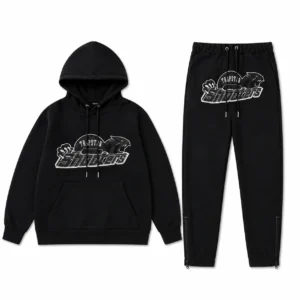 Trapstar Midnight Shooters Tracksuit Black