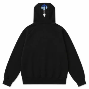 Trapstar Ice Fade Hoodie Black