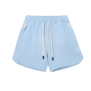 Godspeed Logo Sweat Shorts Light Blue