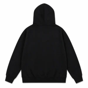 Trapstar Phantom Zip Hoodie Black