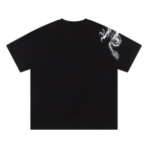 Trapstar Dragon Graphic T-Shirt Black