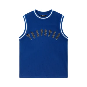 Trapstar Mesh Basketball Tank Top Blue