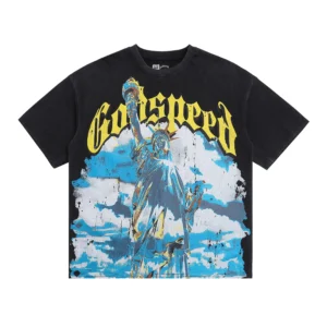 Godspeed Liberty Sky T-Shirt Black