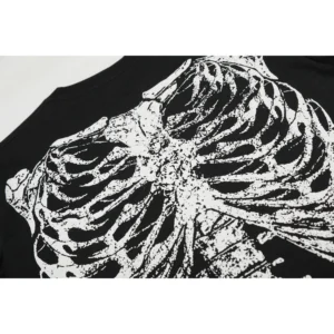 Hellstar Skeleton Ribcage T-Shirt Black