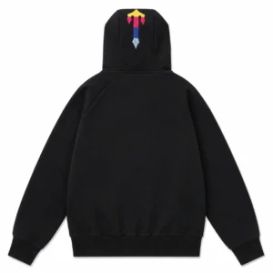 Trapstar Spectrum Fade Hoodie Black