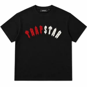 Trapstar Split Logo T-Shirt Black