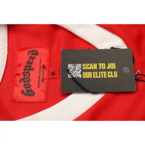 Godspeed Skull Jersey T-Shirt Red