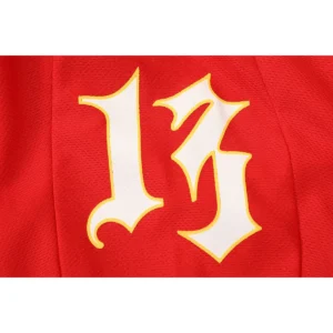 Godspeed Skull Jersey T-Shirt Red