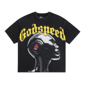 Godspeed Cyber Head T-Shirt Black