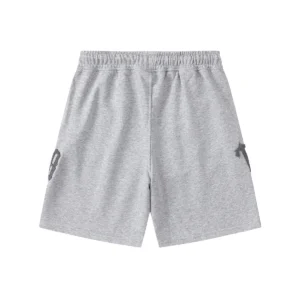 Trapstar Gradient Logo Sweat Shorts Grey