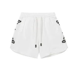 Godspeed Logo Sweat Shorts White