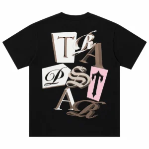 Trapstar Collage Script T-Shirt Black