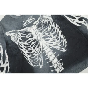 Hellstar Skeleton Longsleeve Grey