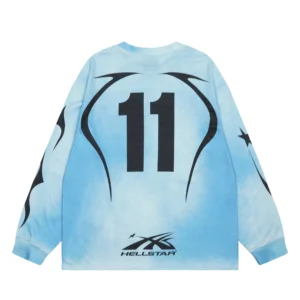 Hellstar Gradient Longsleeve Blue