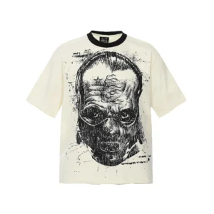Hellstar Stars Future T-Shirt Beige