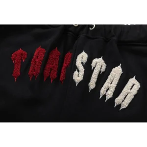 Trapstar Split Logo Shorts Black