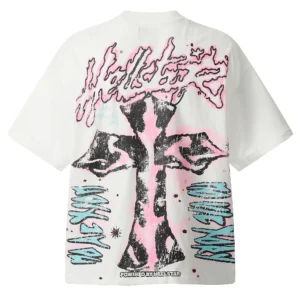 Hellstar Chaos Cross T-Shirt White