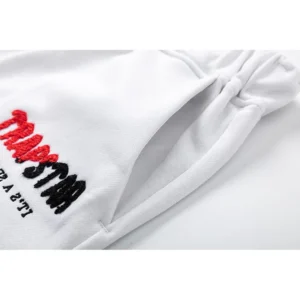 Trapstar Split Gothic Shorts White