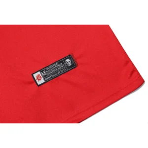 Godspeed Skull Jersey T-Shirt Red