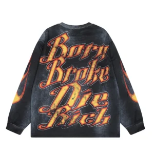 Hellstar Born Broke Longsleeve Black