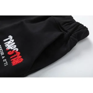 Trapstar Split Gothic Shorts Black