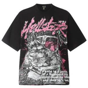 Hellstar Racing Face T-Shirt Black