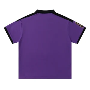 Trapstar Crest Polo Purple