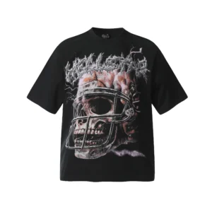 Hellstar Future Skull Helmet T-Shirt Black