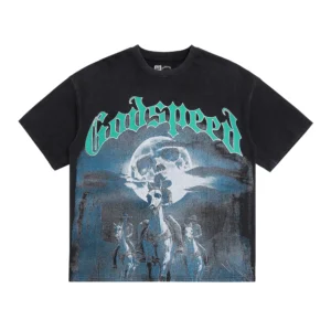 Godspeed Western Skull Riders T-Shirt Black