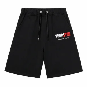 Trapstar Split Gothic Shorts Black