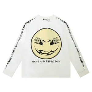 Hellstar Have a Blessed Day Longsleeve Beige