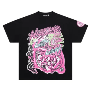 Hellstar Gut Glory T-Shirt Black