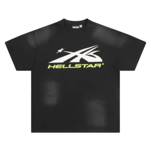 Hellstar Flame Logo T-Shirt Black