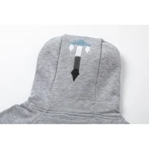 Trapstar Glacier Script Hoodie Grey